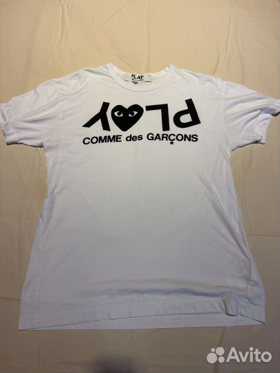 Comme des garcons play футболка оригинал cdg