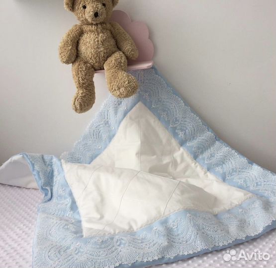 Одеяло конверт на выписку для мальчика