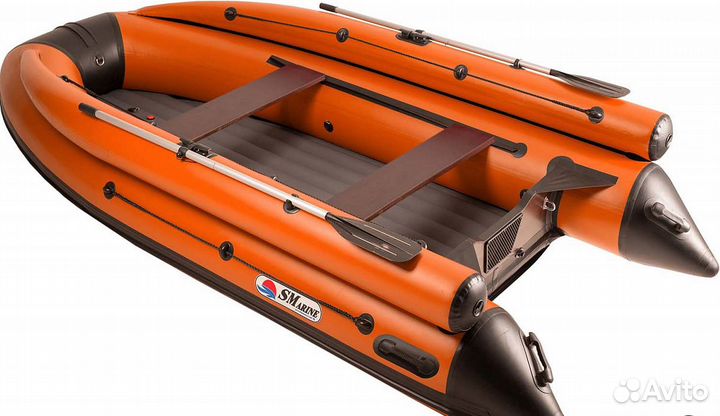 Лодка Smarine AIR fbmax-380 цвет оранжевый