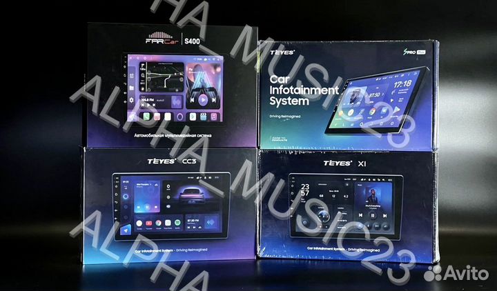 Магнитола Aura venom-D41DSP новая