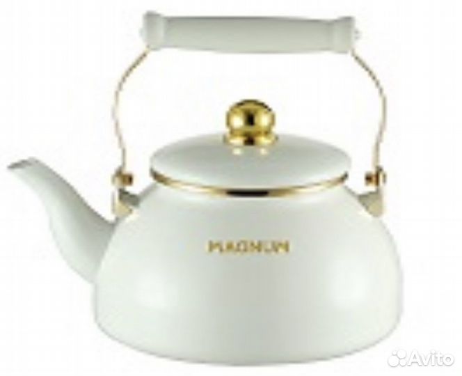 Кремовый чайник 2,8л