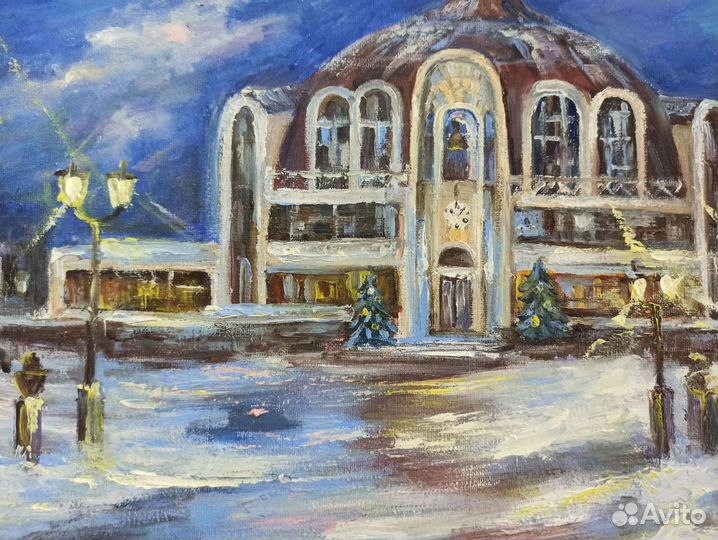 Картина маслом Тула. Музей оружия