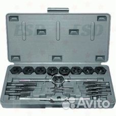 Набор метчиков и плашек М3 - М12, 20 предметов