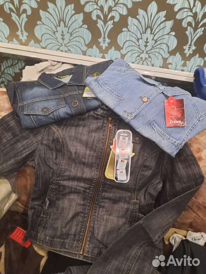 Джинсовая женская одежда