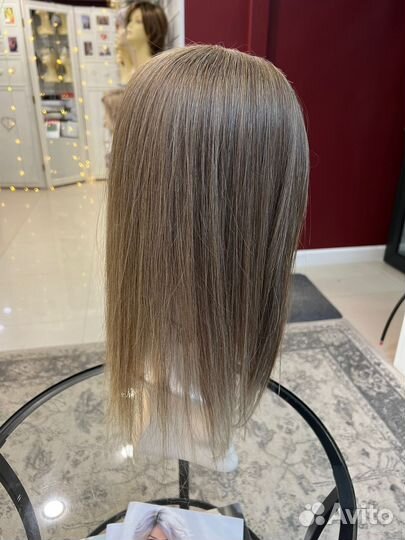 Накладка из натуральных волос