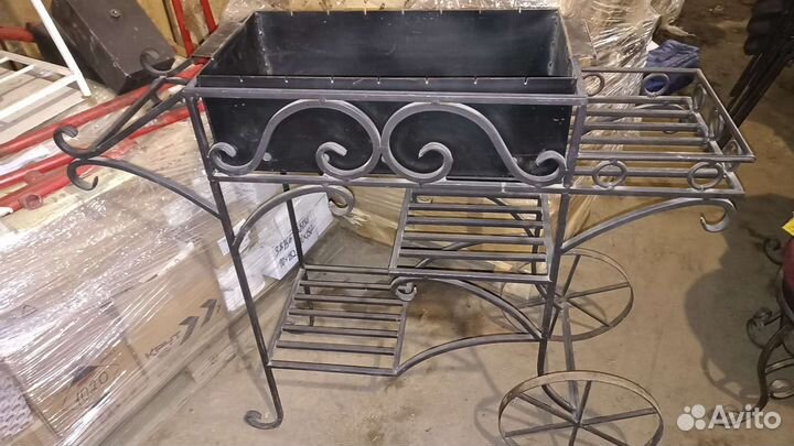 Мангал на колесах