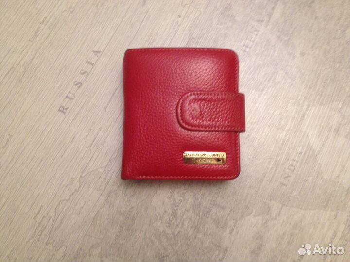 Кошелек Италия, картхолдер, визитница кожа