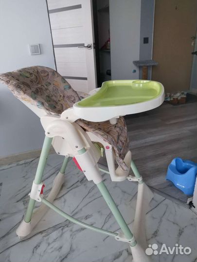 Стульчик для кормления happy baby