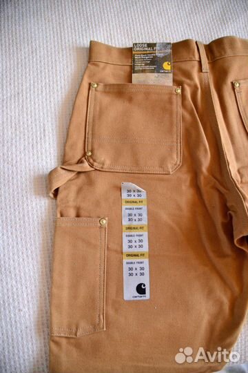 Carhartt carpenter b01 штаны размер 34х30
