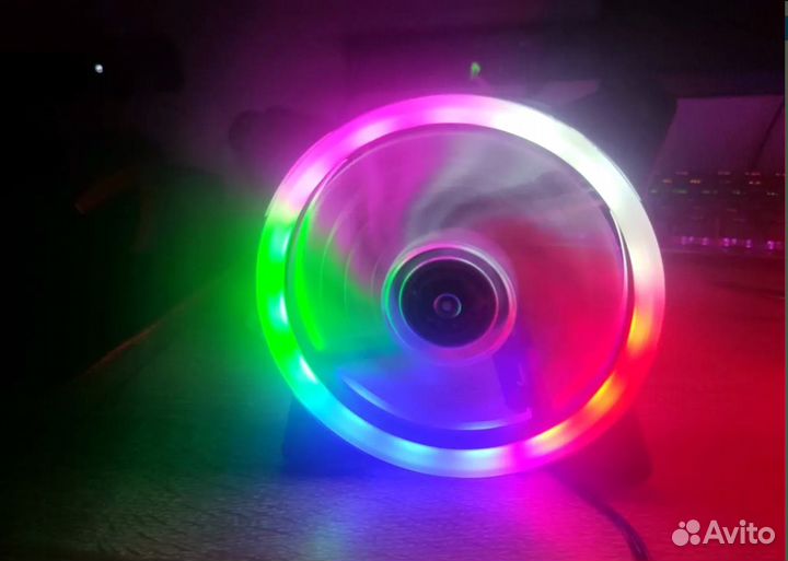 Вентилятор для корпуса(кулер) RGB