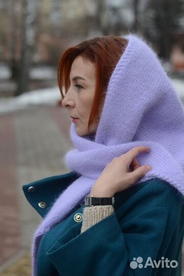 Вязаная косынка