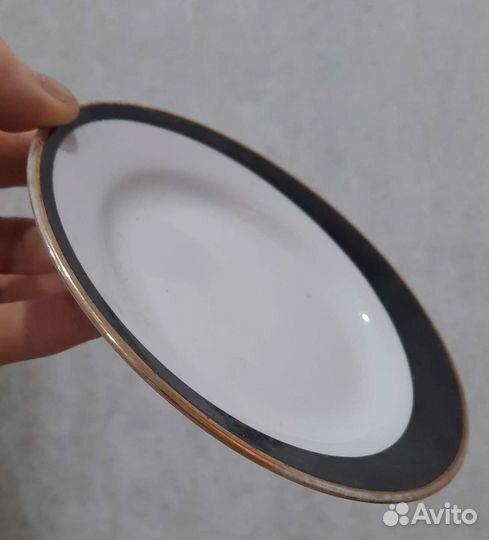 Блюдце Винтаж из кофейного сервиза 