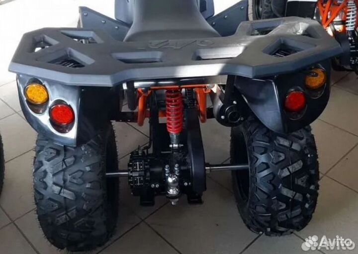 Квадроцикл Kayo Big Bull черно-белый