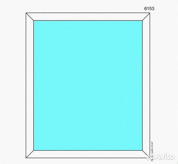 Окно пвх 1000x1170