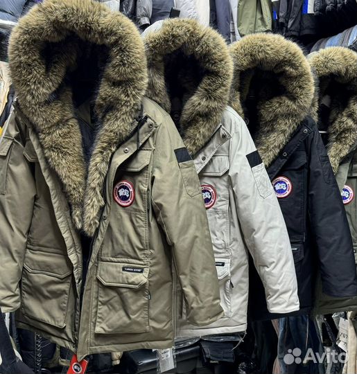 Мужская зимняя куртка canada goose