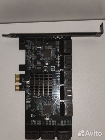 Контроллер PCI-E - 16 SATA (chia) в наличии
