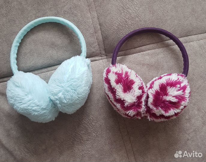 Меховые наушники