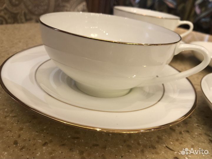Чайные и кофейные пары,фарфор, лфз