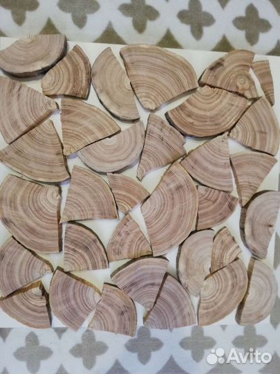 Панно из торцевых спилов