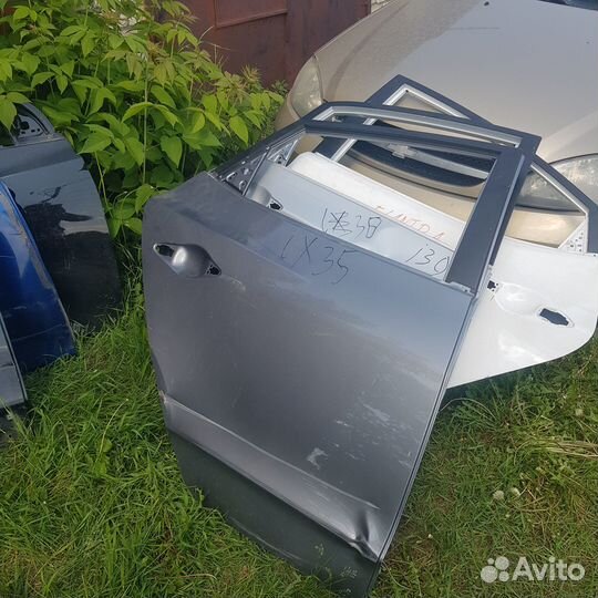 Дверь задняя правая hyundai ix35 без молдинга