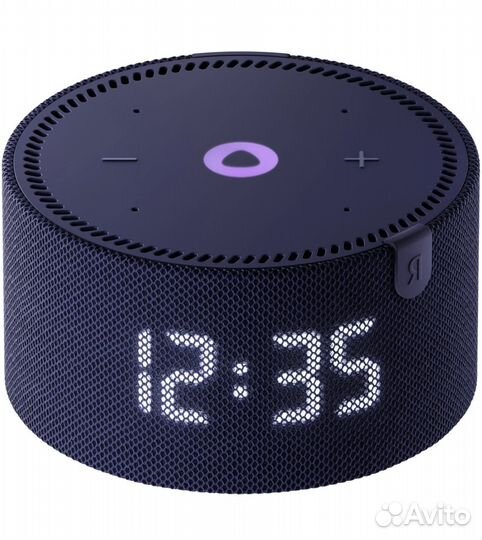 Яндекс Станция Мини 2 с часами с Алисой