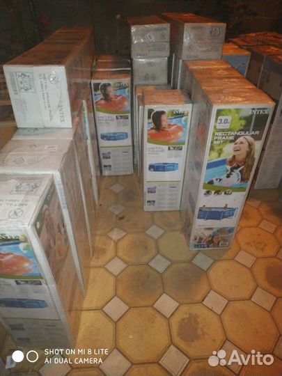 Каркасный бассейны