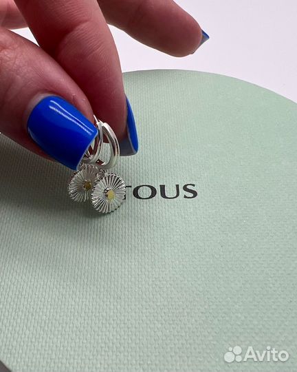 Серьги tous тоус