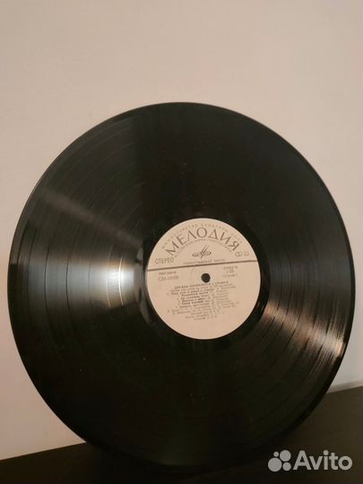 Виниловая пластинка песни для детей