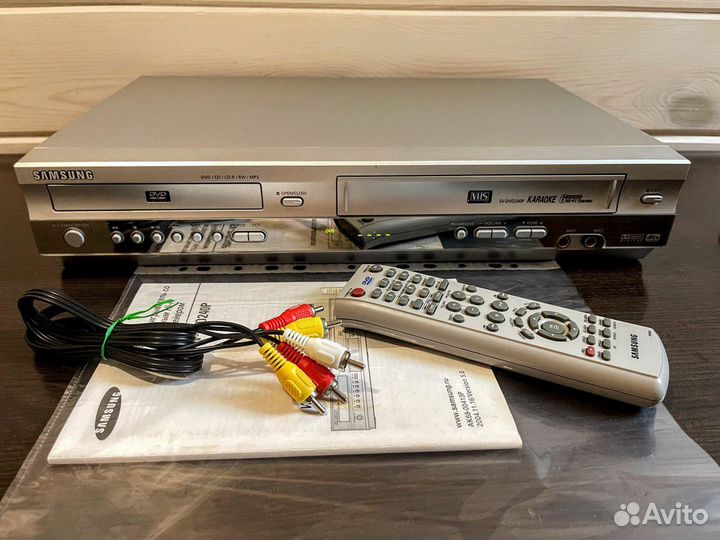 DVD VHS 6head комплект состояние Samsung