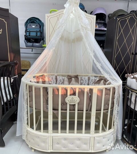 Детская кроватка трансформер 9в1