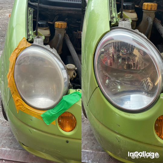 Полировка фар