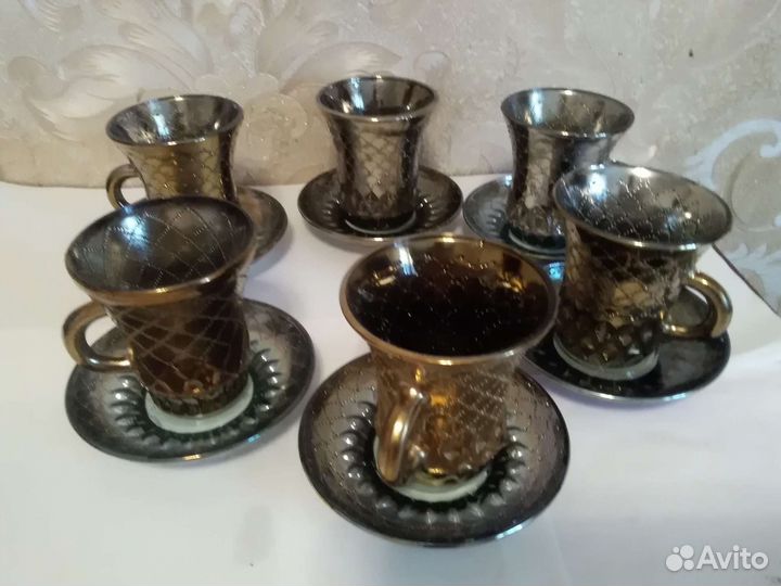 Чашки СССР набором