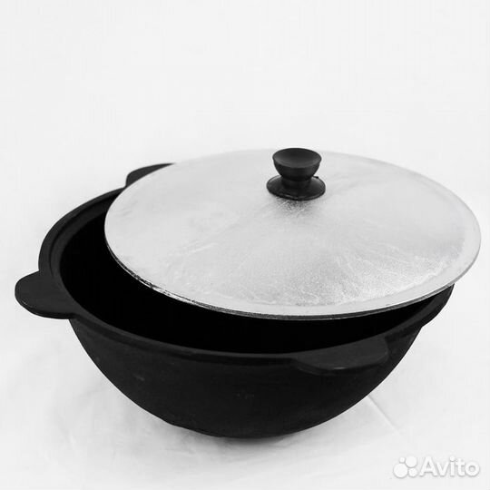 Узбекский чугунный казан 10 л Наманган