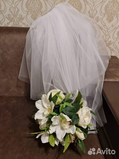 Свадебная фата бу