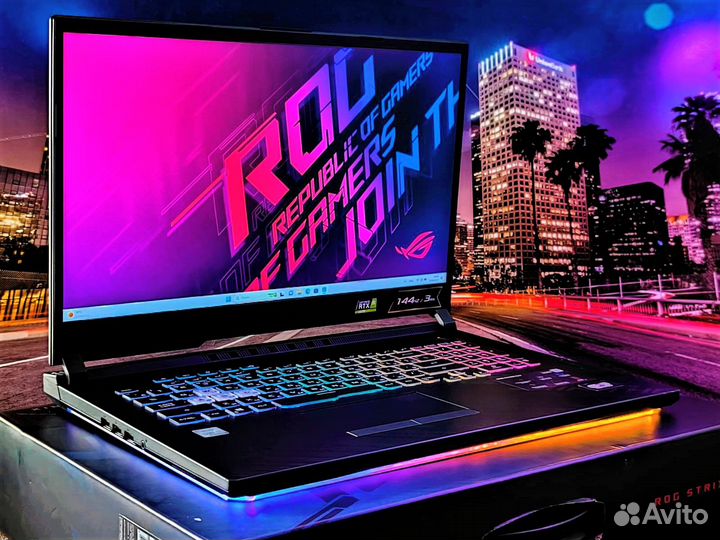 Топовый Asus ROG RTX2070 / Core-i7/ 17.3 144Hz FHD