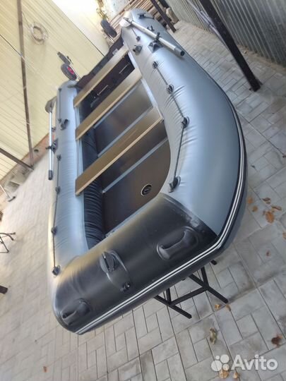 Лодка пвх 4 метра (надувная)с жёсткой сланью 2023