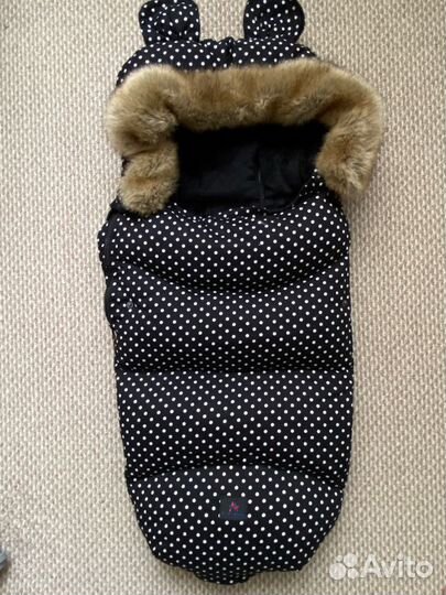 Зимний конверт в коляску, на выписку