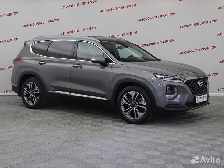 Hyundai Santa Fe 2.2 AT, 2019, 87 484 км