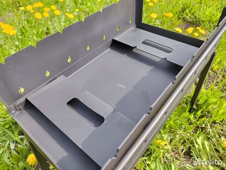 Мангал для автомобиля/кемпинга + чехол в комплекте