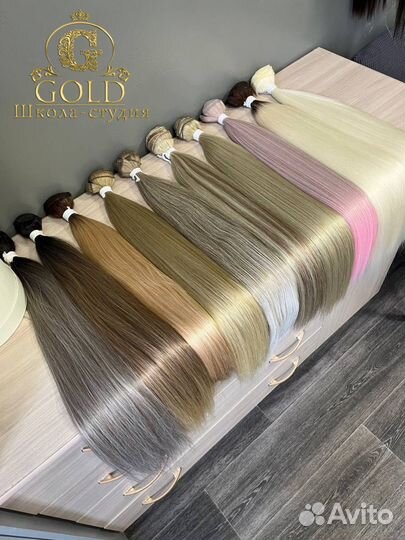 Хвосты и заколки из Биопроитеиновых волос