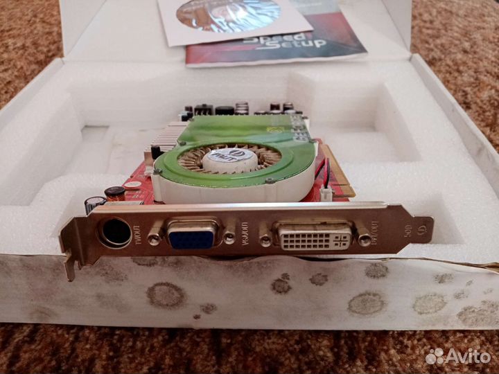 Видеокарта 256MB 256bit