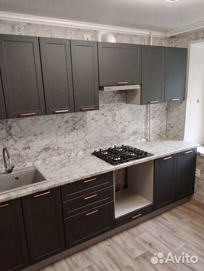 Кухонный гарнитур Квадро Железо