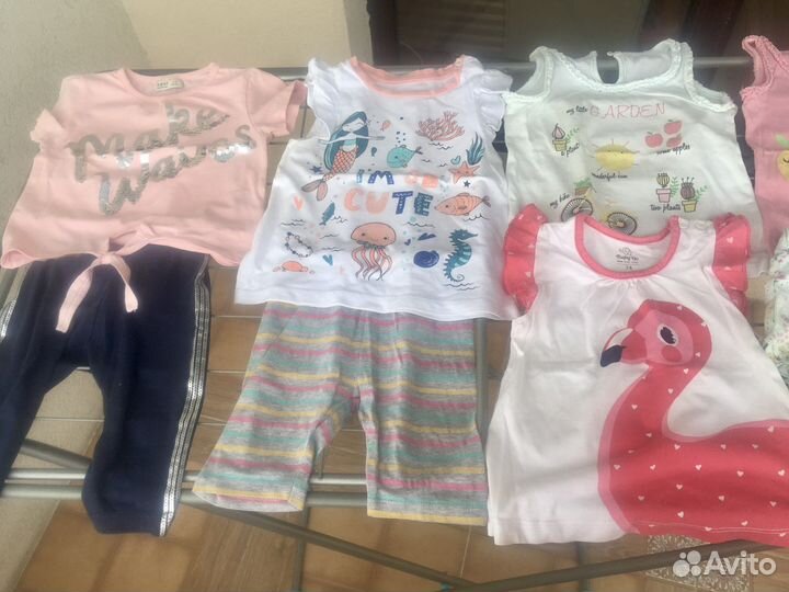 Пакет вещей на девочку от 1 года до 2 лет