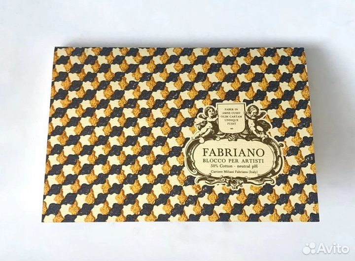 Бумага для акварели Fabriano склейка