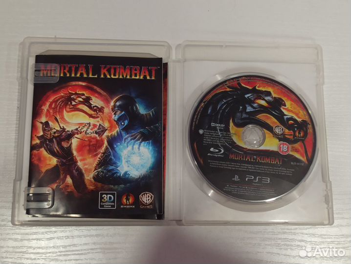 Mortal Kombat для Sony Ps3