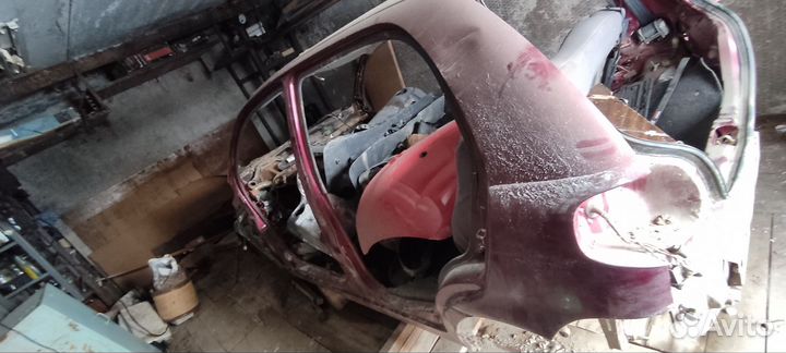 Кузов Матиз. МКПП, задняя балка, пластик салона