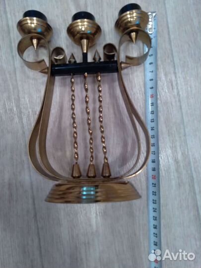 Подсвечник Лира СССР