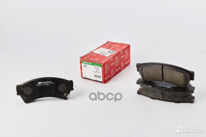 Колодки mazda (6 (GH) SM-BPU002 SpeedMate
