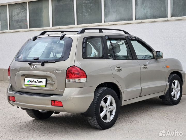 Hyundai Santa Fe 2.0 AT, 2007, 224 000 км