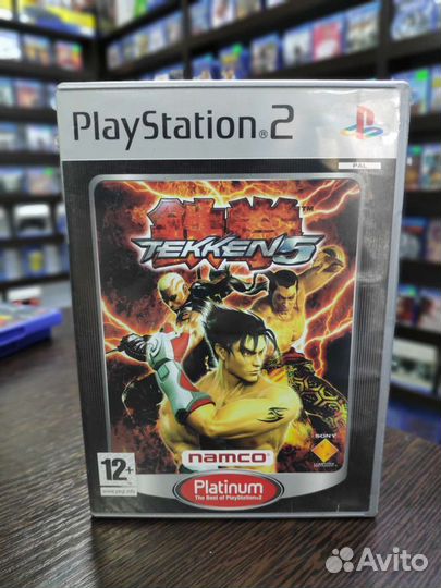 Tekken 5 лицензия ps2
